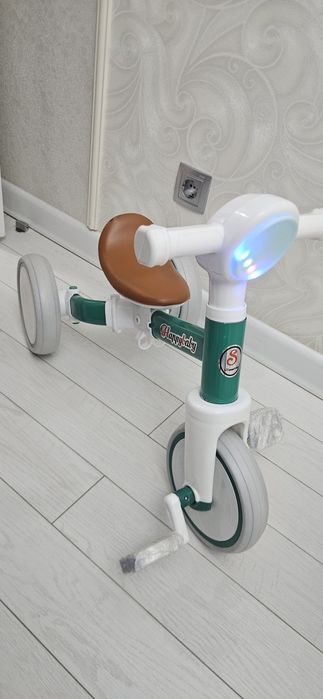 Велосипед детский с музыкой для детей 3+