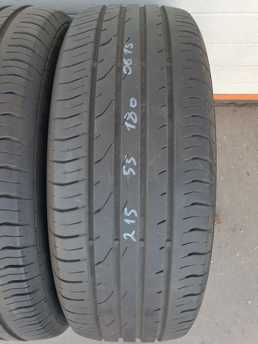 Летни гуми 4 броя CONTINENTAL PremiumContact2 215 55 R18 дот 0615