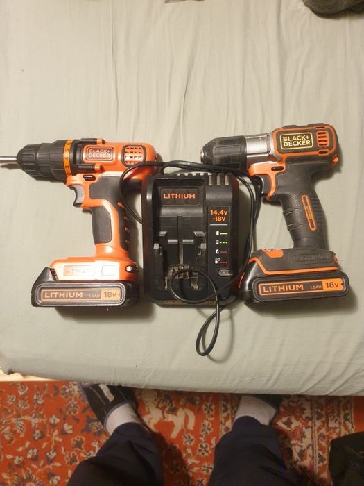 set 2 buc bormasini Black + Decker
