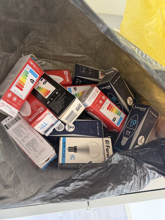 Лампочки Е14. Светодиодные. Новые.