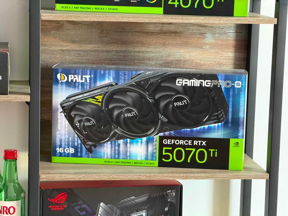 [Sibiu] Placa video Palit GeForce RTX 5070 Ti GamingPro-S 16GB GDDR7 256-bit