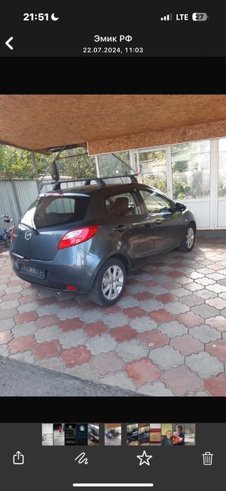 Мазда 2,   2008 год