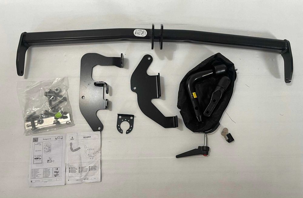 Kit carlig remorcare Renault Kangoo 2 detasabil cu cheie nou original