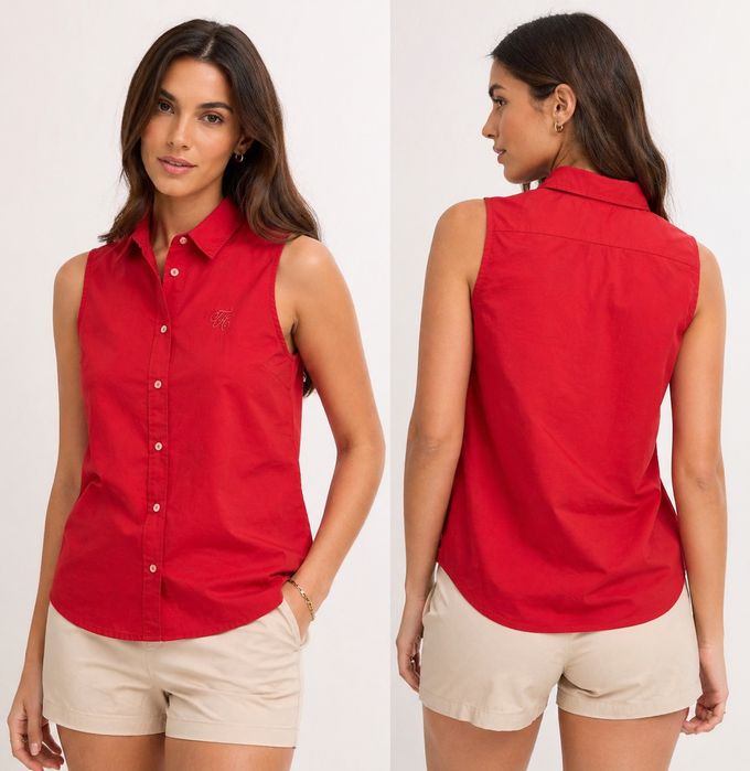 Top damă Tommy Hilfiger, mărimea 8 (aprox. M).