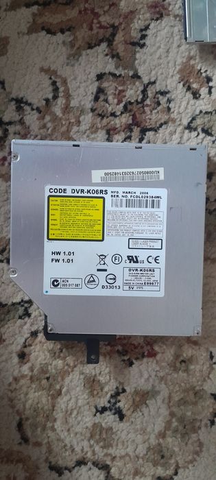 Внутренний DVD-RW привод для ноутбука Pioneer DVR-K06RS