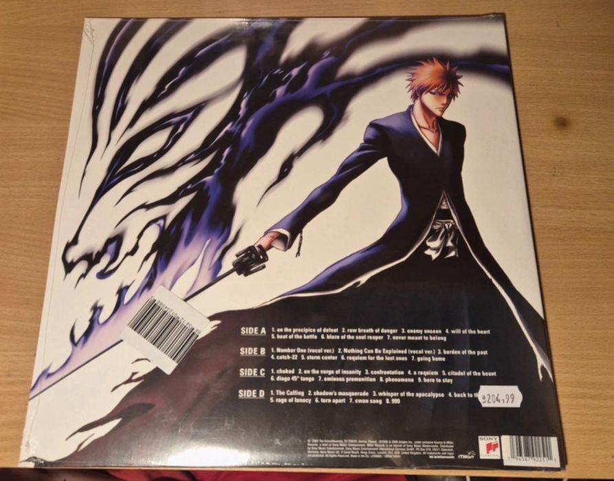 Bleach Anime Vinyl Soundtrack Sigilat