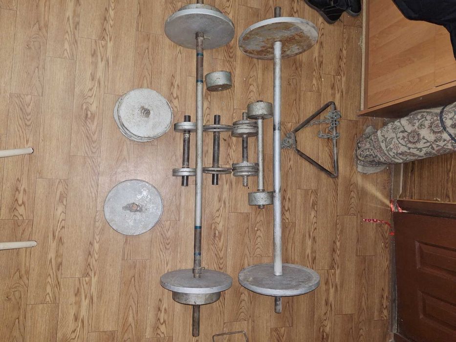 Штанга  гантели  блины