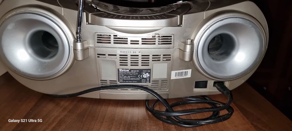 Radio-casetofon-CDplayer  Tevion , i