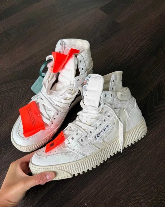 Vand OFF - WHITE 3.0 High Top Court white