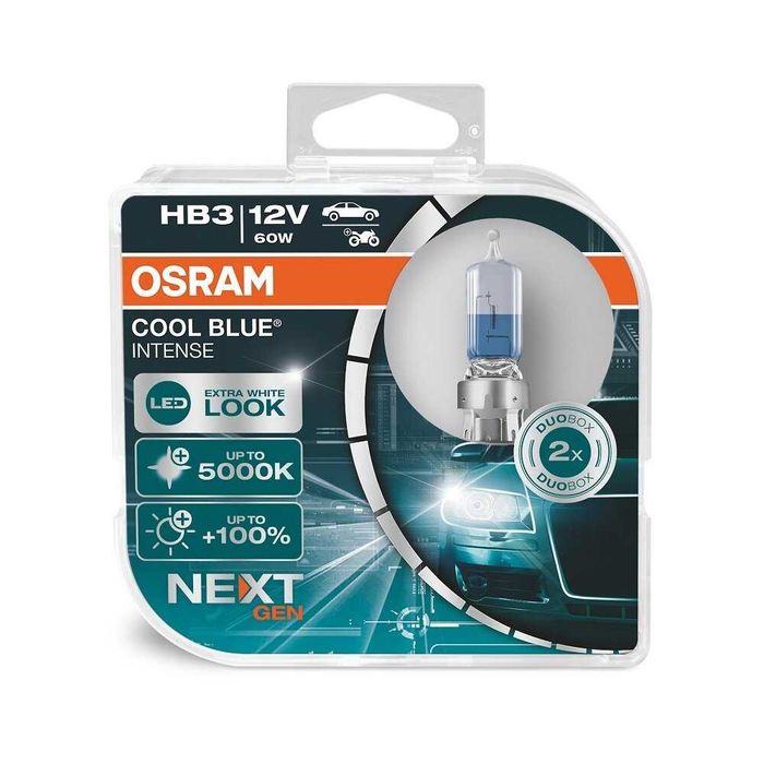 Автомобилни крушки Osram COOL BLUE INTENSE +100%  H1/H4/H7/H8/H11...