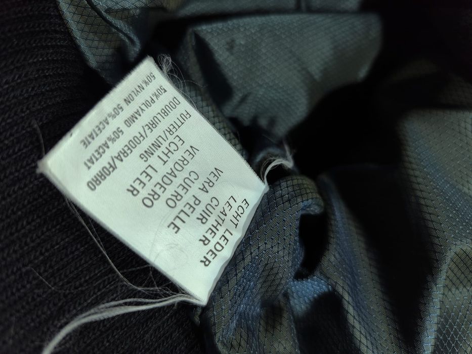 Vintage Leather Bomber