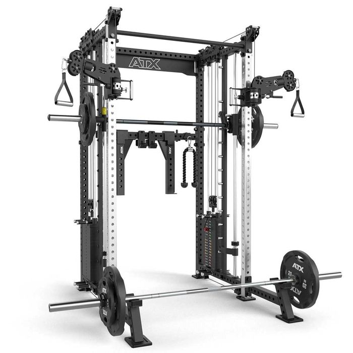 Half Rack Кросоувър Станция 2 х 90 кг и Смит Машина / Фитнес Уред