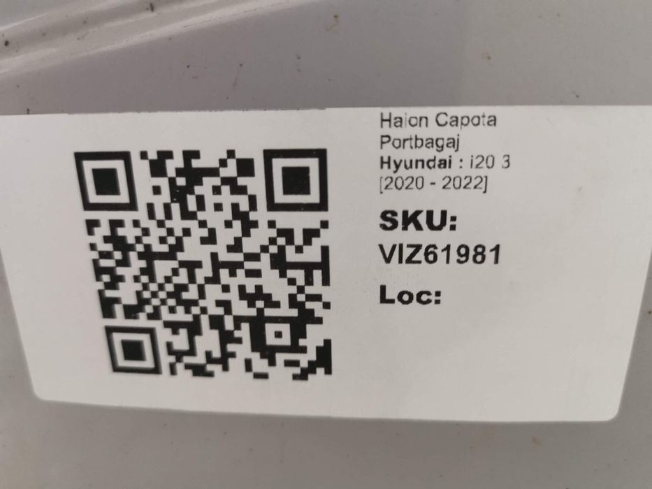 Хюндай и20 / Hyundai i20 3 [ - ] Оригинален повреден заден капак/багаж