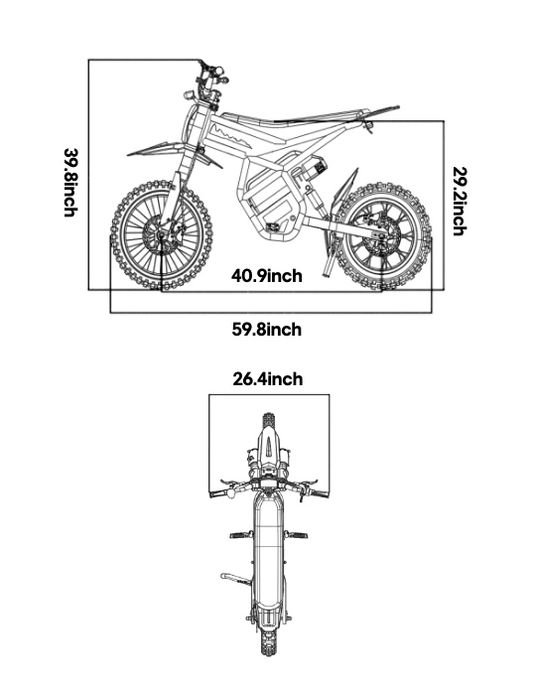 Електрически Офроуд Мотор Riding Times GT54