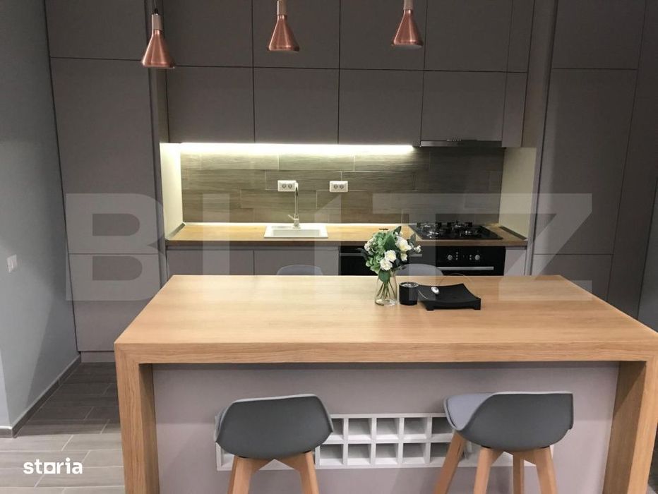 Apartament 2 camere, 51 mp, open space in Bujorului Residence