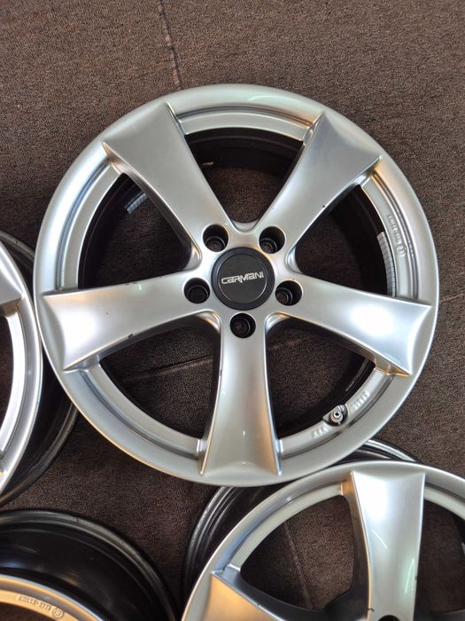 4 Jante Aliaj 5x112 17'' Mercedes A B C Class CLA Vito Viano / VW Golf Passat Touran Sharan Caddy / Skoda Octavia Superb YETI AUDI A3 A4 A6 Q3