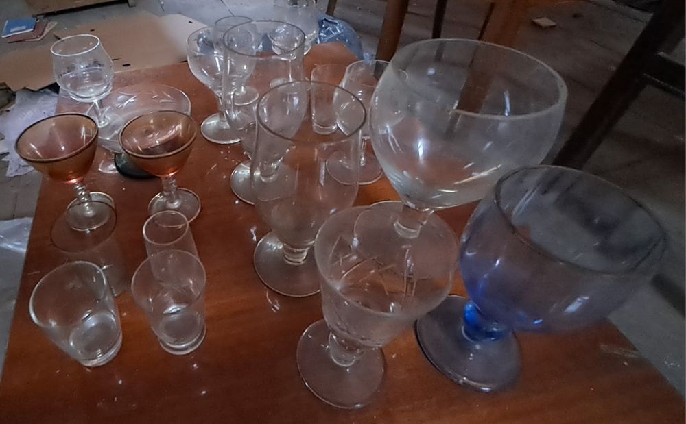 Pahare de sticla diferite modele