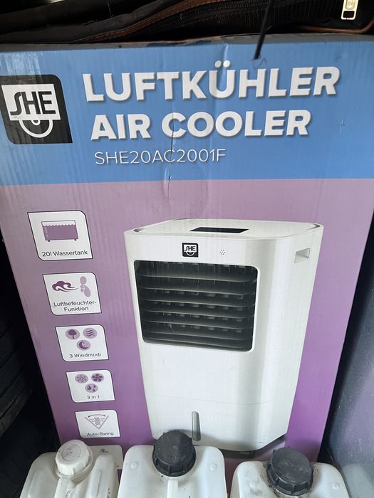 Ventilator pe baza de apa rece