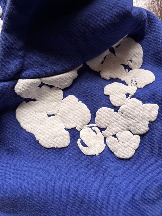 Denim Tears Royale Blue Hoodie/горнище