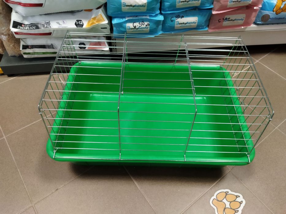 Клетка за  гризачи,зайче,заек,морско свинче М