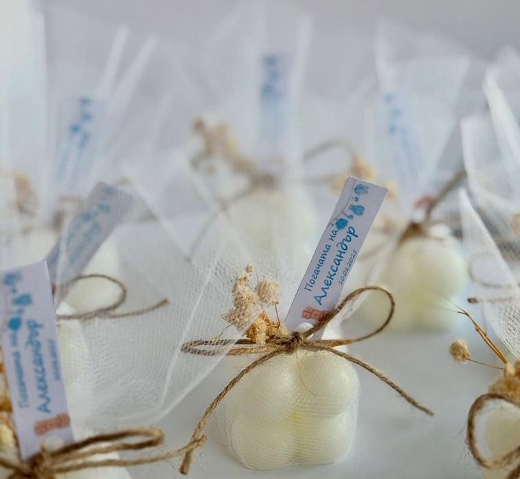 Подаръци за гости-кръщене,погача,рожден ден,сватба / Тейбъл картички