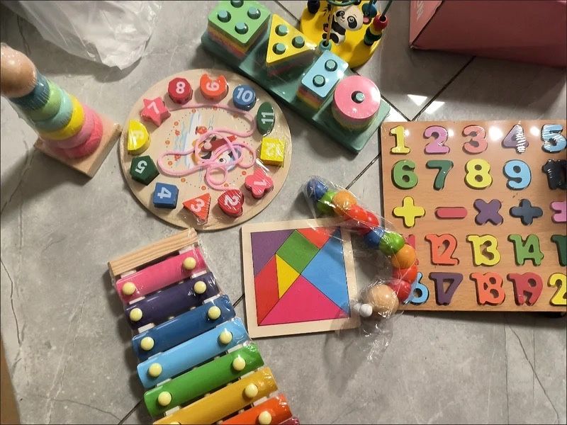 Развивающие игрушки 8 набор/Астана молл