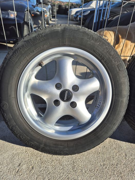 Джанти Artec 14 цола , 4х100 , 6j ,et38 , 165/70/14 Toyota  Suzuki