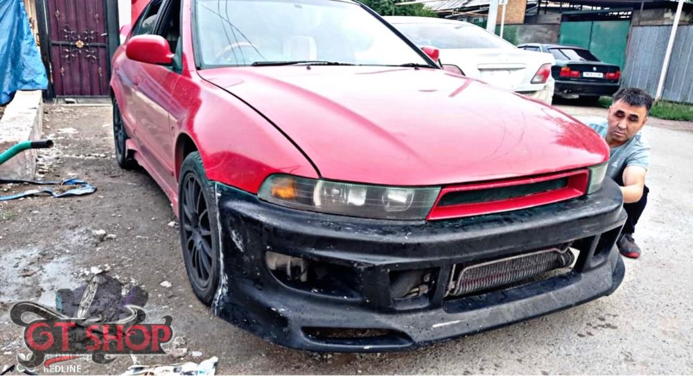 Передний бампер Dolphin Mitsubishi Galant 8 тюнинг обвес