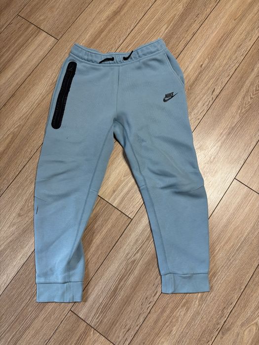 Pantaloni nike tech fleece albastri copii