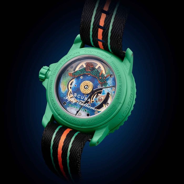 Blancpain X Swatch Scuba Fifty Fathoms Indian Ocean