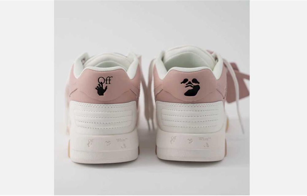 Off-White Out Of Office Pink/White