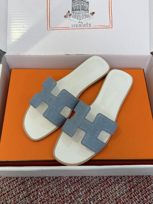 Hermes чехли дамски