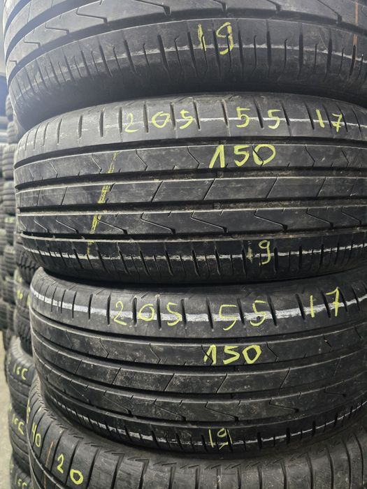 4x 205/55/17 VARA HANKOOK 2019 Stare excelentă