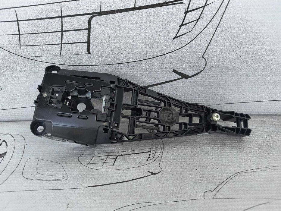 Suport Mâner Exterior Portieră Față / Spate Dreapta Opel Astra J / Insignia A Cod OEM 13577495 (5C2)