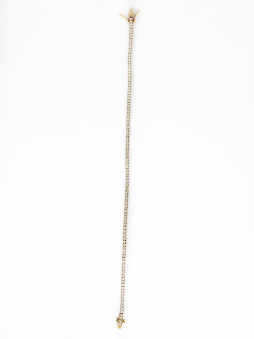 Bratara tennis din aur 18k cu diamante 1.80CT