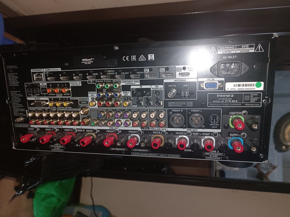 Amplificator high-end 9.2 Integra (onkyo) dtr-60.6