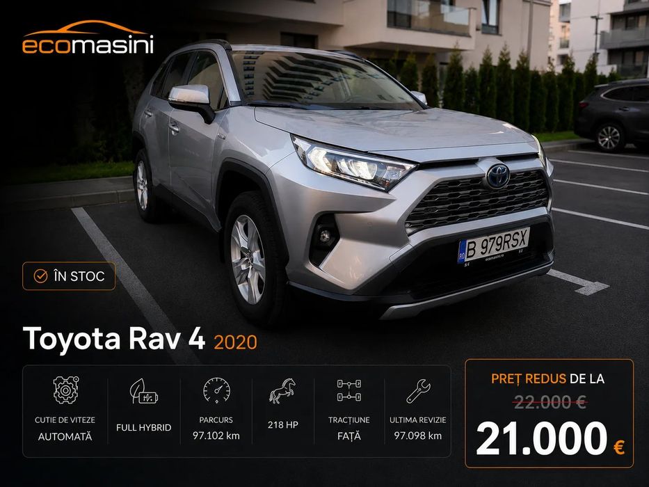 Toyota RAV4 Toyota Rav 4 Full Hybrid – 2020 – 97.000 km
