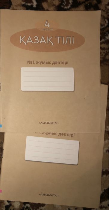 Тетради рабочие 4 класс Б/У Кентау
