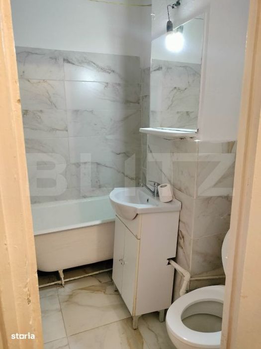 Apartament de inchiriat, 2 camere decomandat, mobilat si utilat, zona