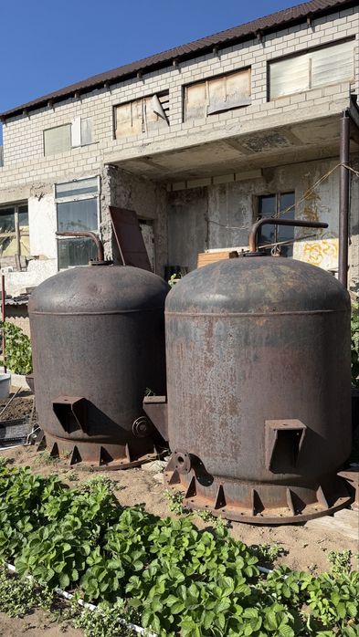 реактор эмалированный объем 2 куба с рубашкой