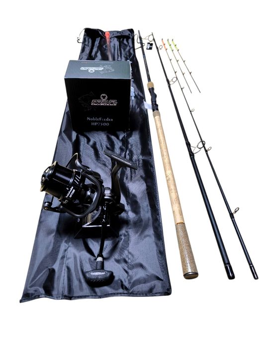 Lanseta PRO FL Aventador Distance FEEDER 3.90 180g + Mulineta  7500
