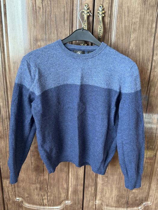 Темно синий Свитер