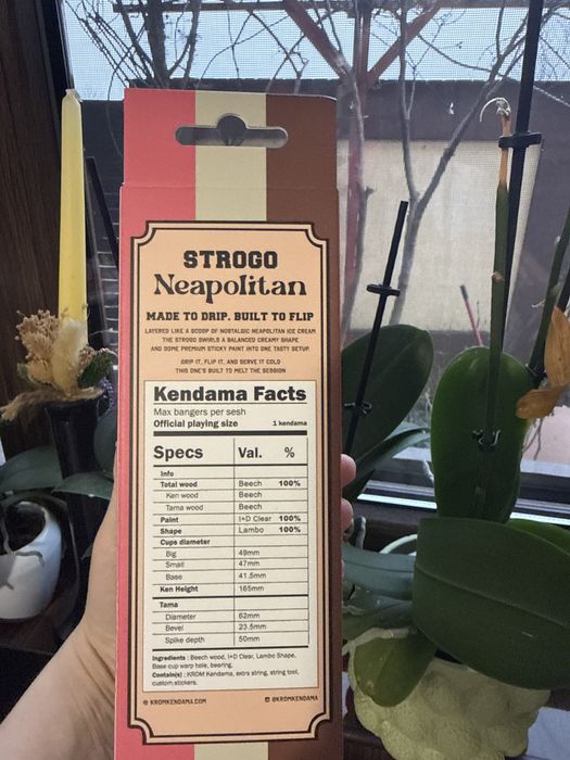 Kendama Krom STROGO Neapolitan