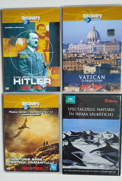 DVD-uri filme documentare, Discovery, BBC, subtitrate