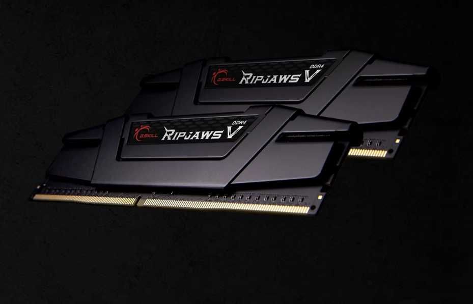 F4-4000C18D-32GVK Ripjaws V Заводски овърклокната до DDR4-4000* CL18-22-22-42 1.40V 32GB (2x16GB)
