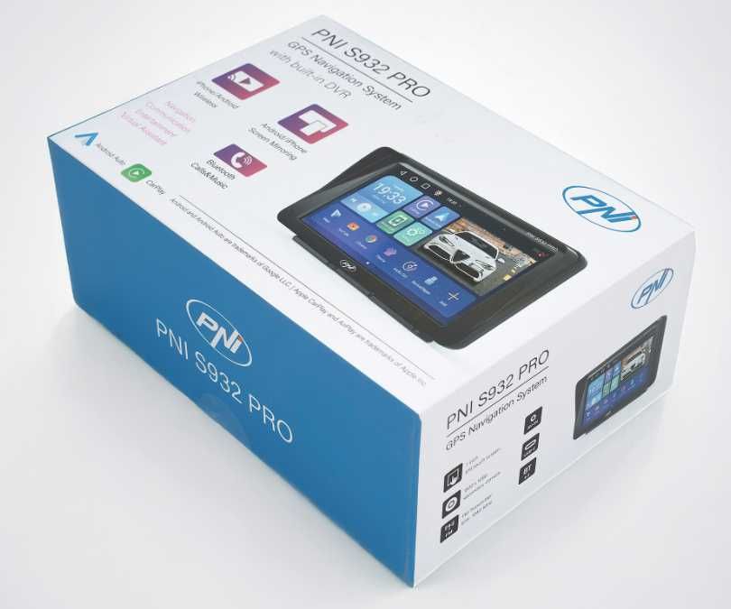 GPS cu DVR PNI S932 PRO ecran 7 inch, memorie 32 GB, 2GB ram