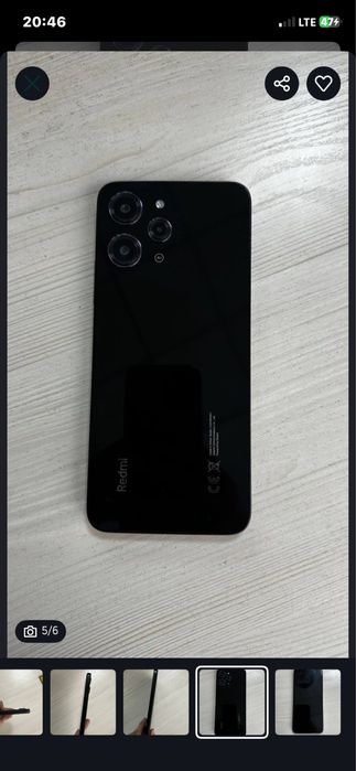 redmi 12 sotiladi karobka dakument bor usta kormagan