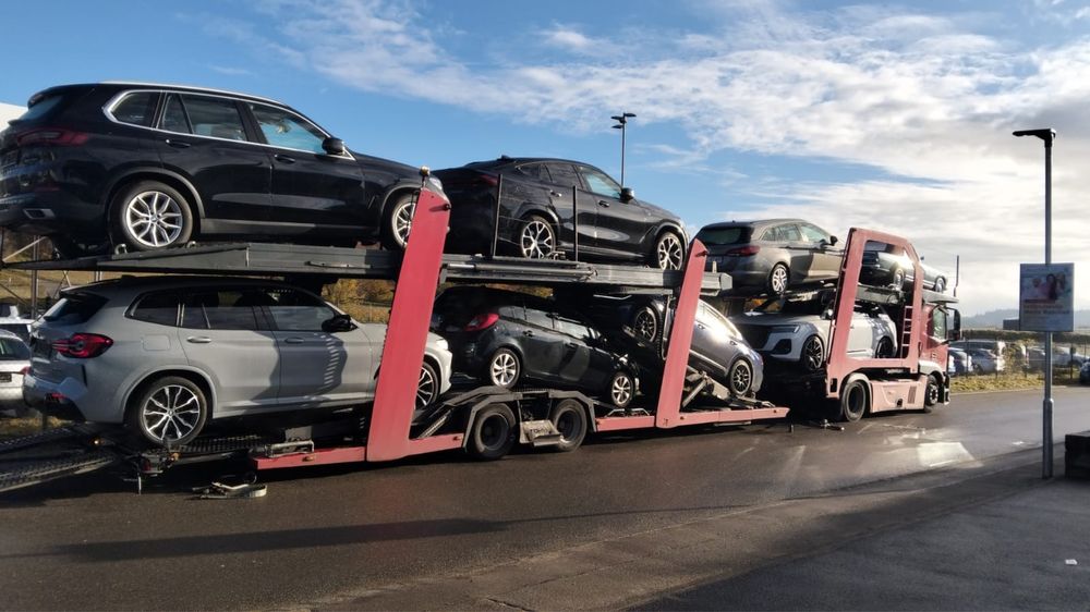 Platforma auto din Germania,Olanda,Belgia spre Romania Transport auto