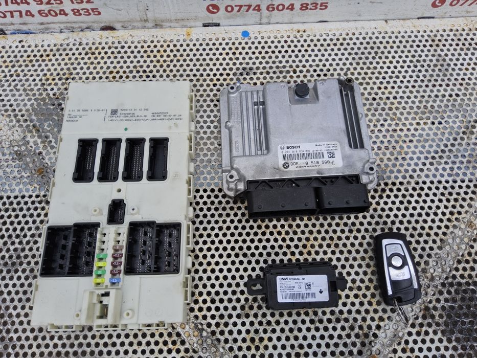 Kit Pornire BMW F30 2.0 f31 cutie manuala ecu cod 8518568 cheie modul