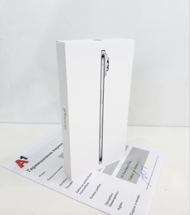 НОВ! iPhone Air 256GB Cloud White 2г.ГАРАНЦИЯ!